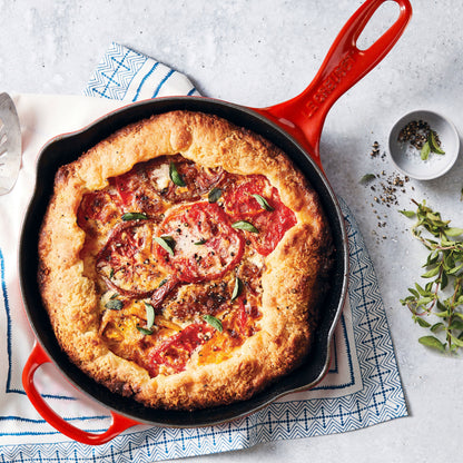 Signature Cast Iron 11.75-inch Cerise Skillet