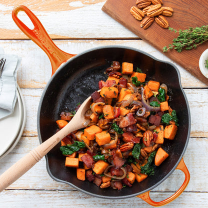 Signature Cast Iron 11.75-inch Flame Skillet