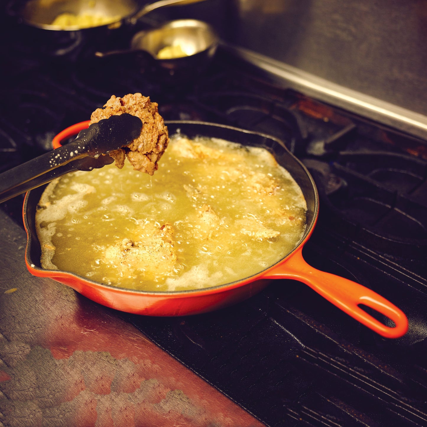 Signature Cast Iron 11.75-inch Flame Skillet