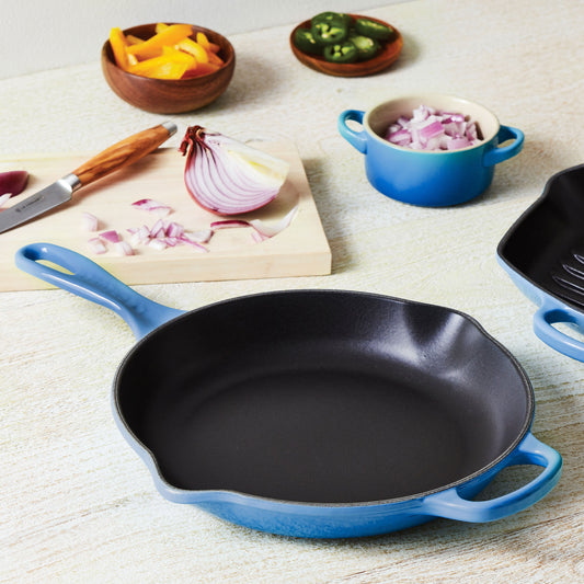 Signature Cast Iron 9-inch Marseille Skillet