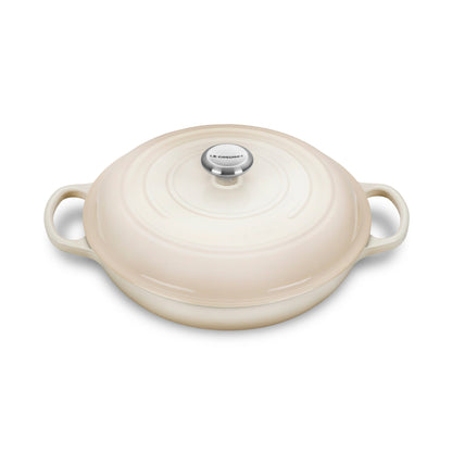 Signature Cast Iron 3.5-quart Meringue Braiser
