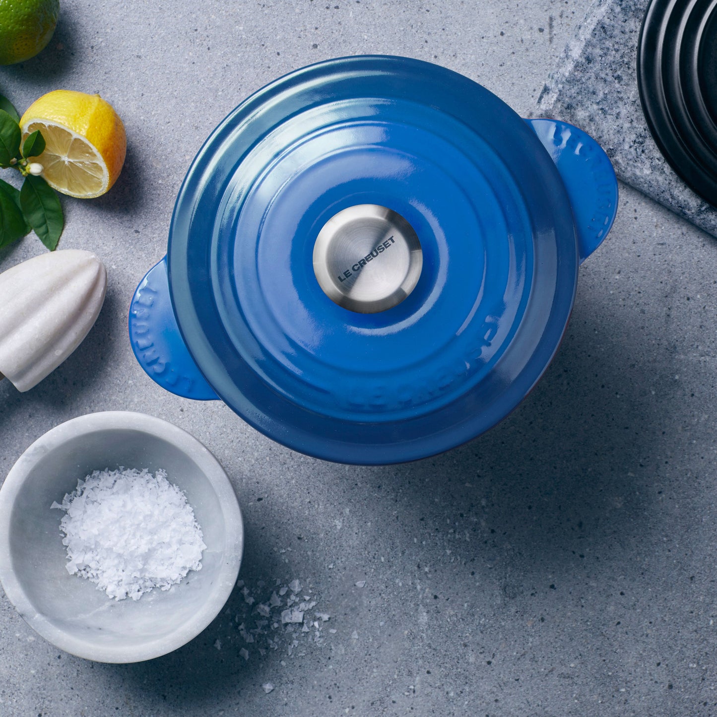 Signature Cast Iron 2.25-quart Marseille Rice Pot with Stoneware Insert