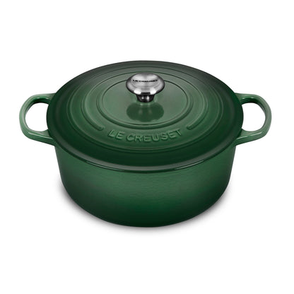 Signature Cast Iron 7.25-quart Artichaut Round Dutch Oven