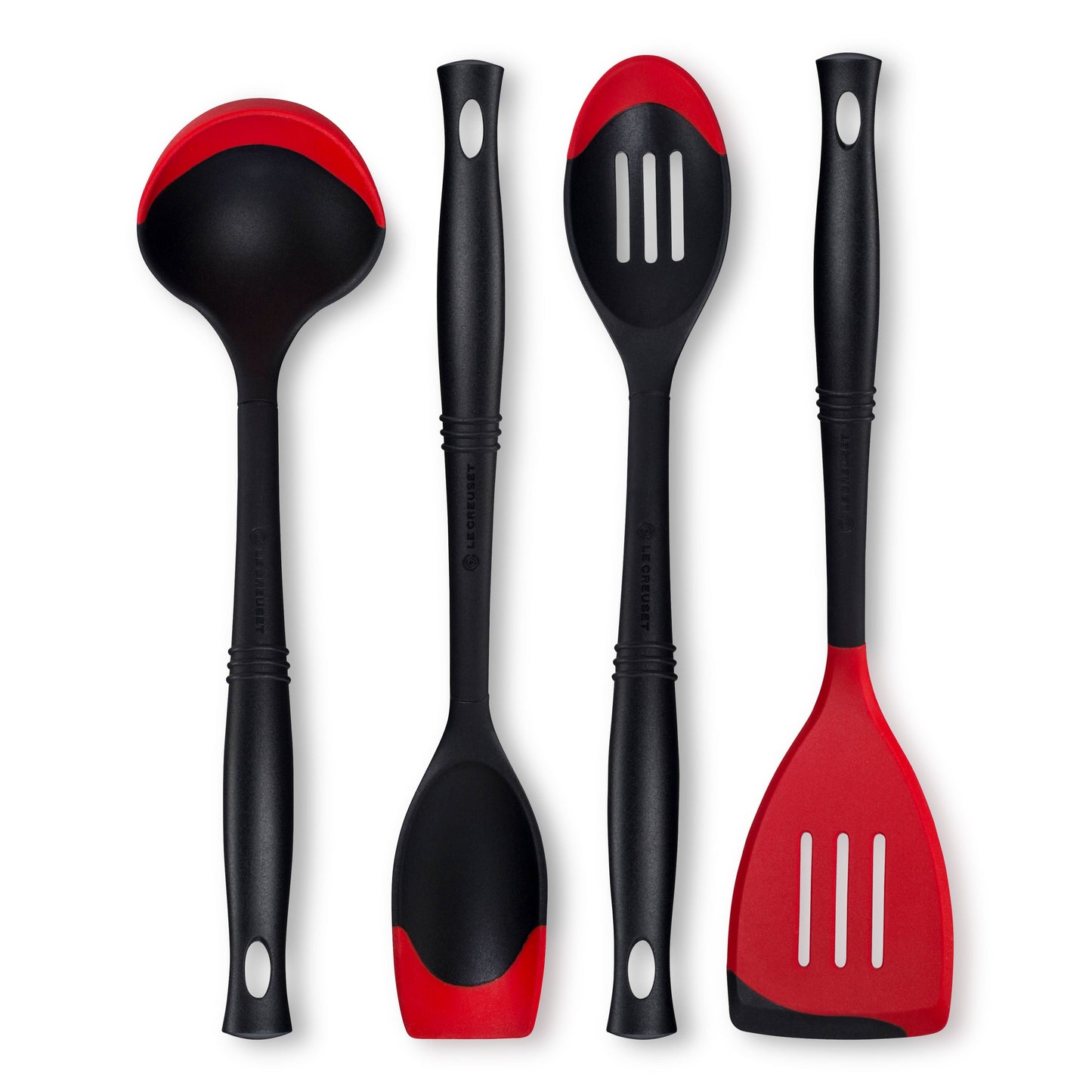 4 Piece Bi-Material Silicone Utensil Set