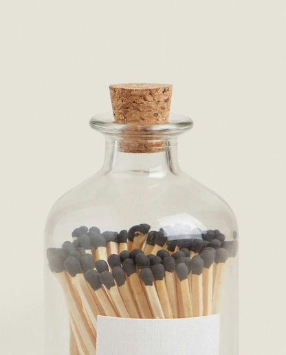 LARGE JAR OF MATCHES