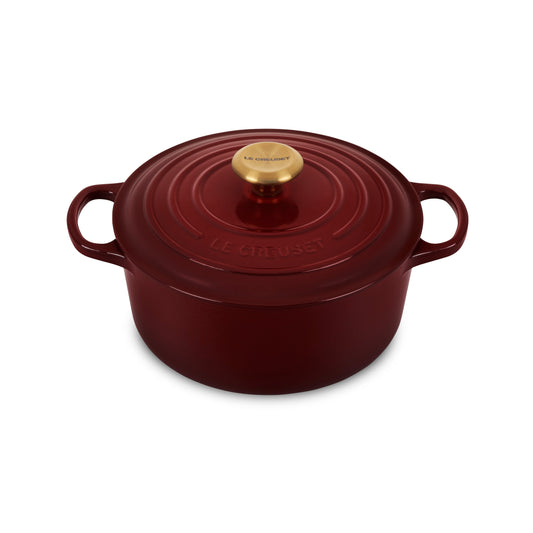 Signature Cast Iron 4.5-quart Rhone Round Dutch Oven