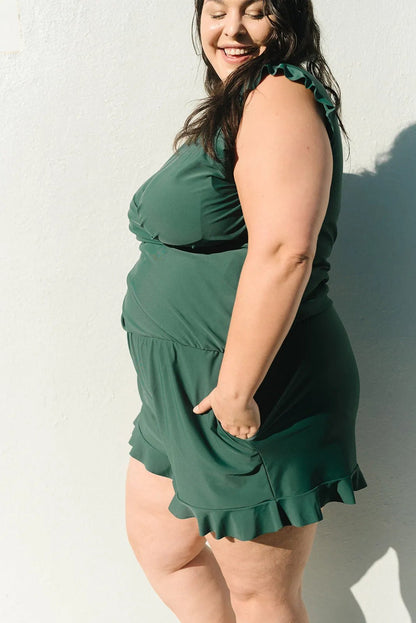 Combinaison de bain avec soutien-gorge intégré👙Bonnet de soutien-gorge amovible 