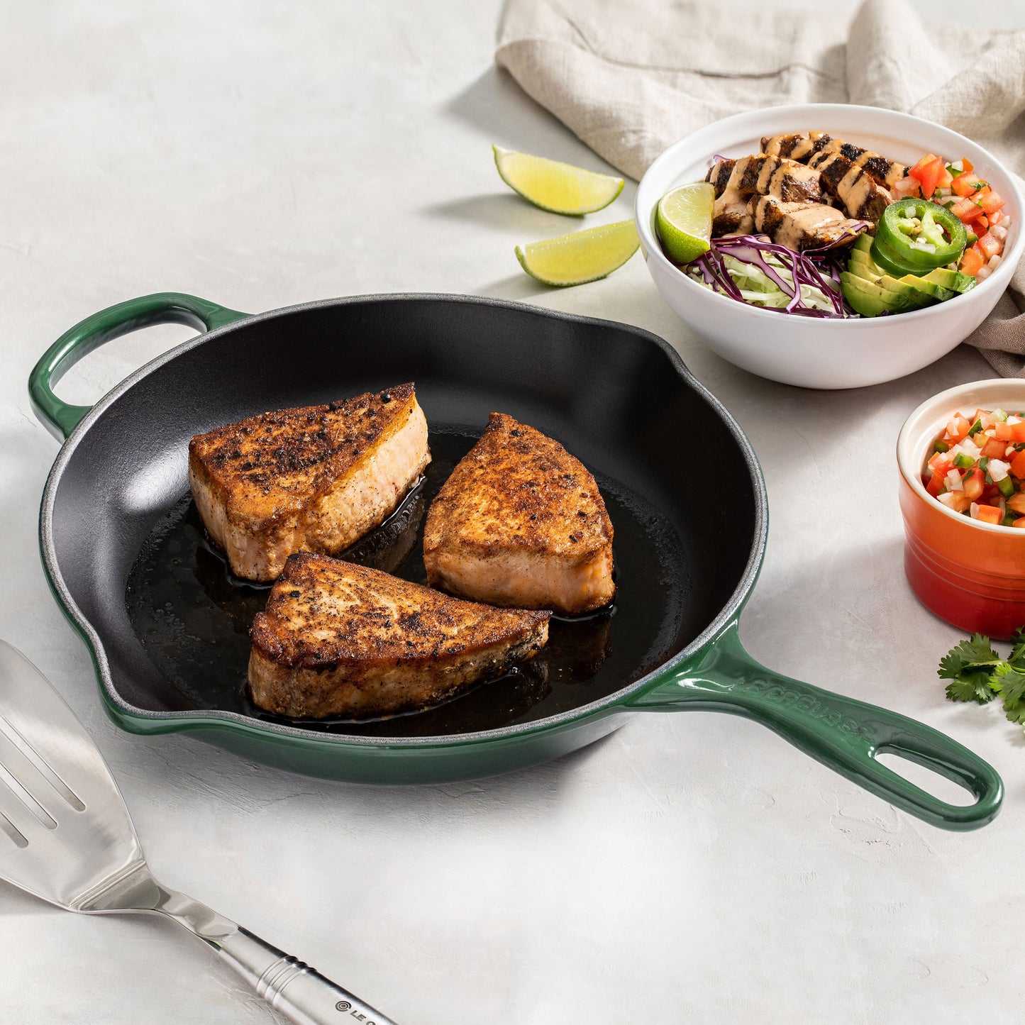 Signature Cast Iron 9-inch Artichaut Skillet