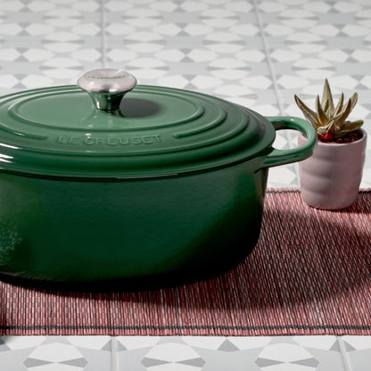 Signature Cast Iron 7.25-quart Artichaut Round Dutch Oven