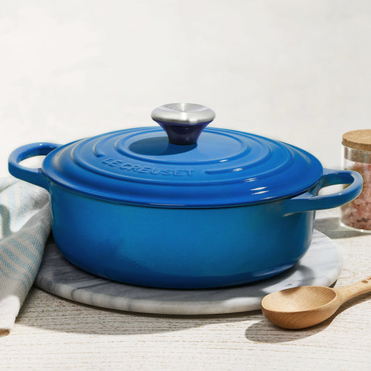 Signature Cast Iron 3.5-quart Marseille Sauteuse Dutch Oven