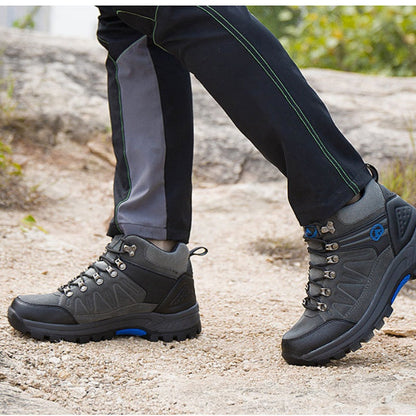 (⏰BLACK FRIDAY SPECIAL - 70 % RABATT)Herren-Bergsteigerstiefel mit orthopädischer Knöchelunterstützung, wasserdichte, rutschfeste, breite Zehenpartie, taktische Stiefel 