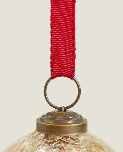 MERCURISED GLASS CHRISTMAS DECORATION