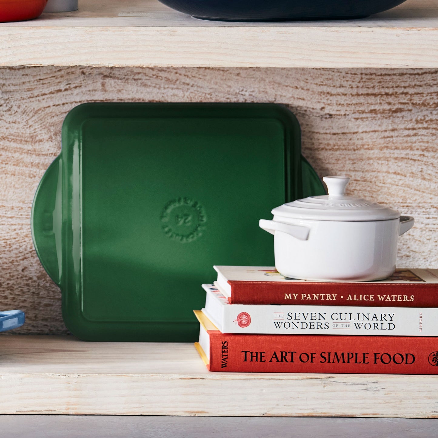 Cast Iron 9.5-inch Artichaut Square Grill Pan