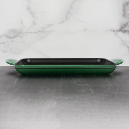 Cast Iron 9.5-inch Artichaut Square Grill Pan