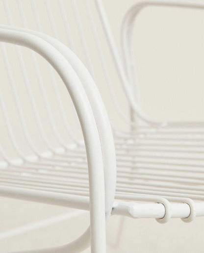 OUTDOOR METAL ARMCHAIR