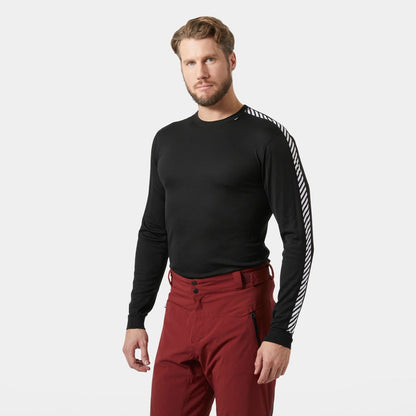 Men's LIFA Stripe Long-Sleeve Crew Base Layer