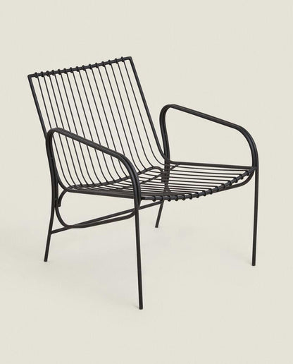 OUTDOOR METAL ARMCHAIR