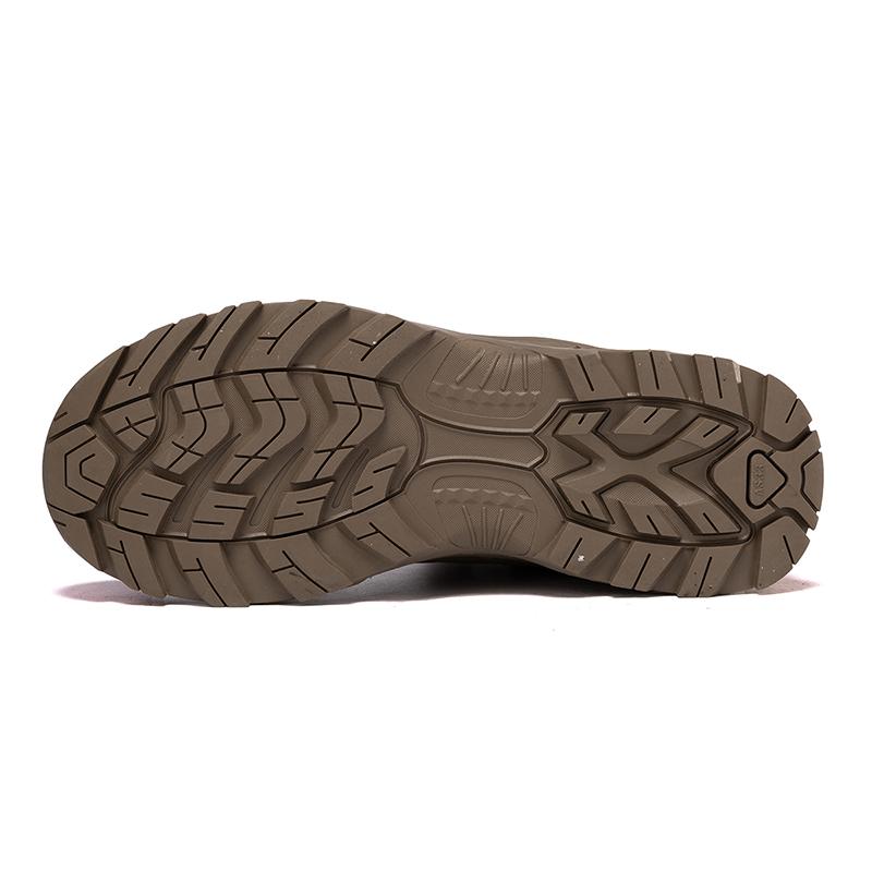 Herren-Arbeitsstiefel mit Verstauchungsschutz, Militär, Taktisch, wasserdicht, rutschfest, durchstichsicher, Wanderstiefel 