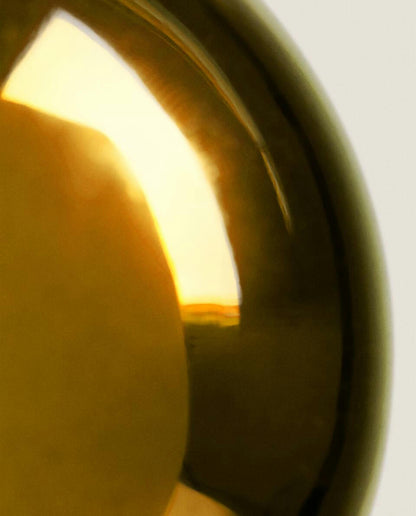 SPARKLY GLASS CHRISTMAS BAUBLE DECORATION