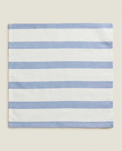 STRIPED COTTON NAPKINS (SET OF 2)