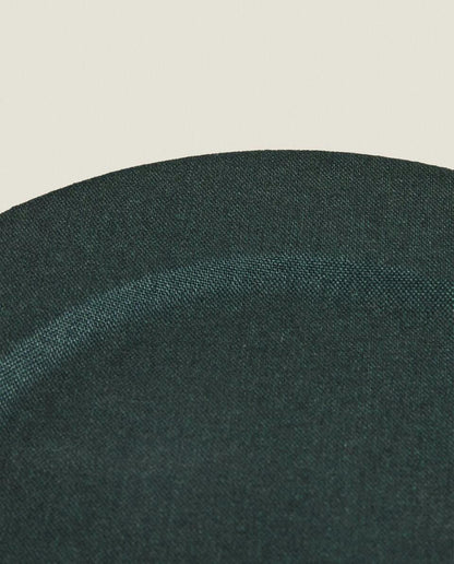 CHRISTMAS JUTE SERVICE PLATE