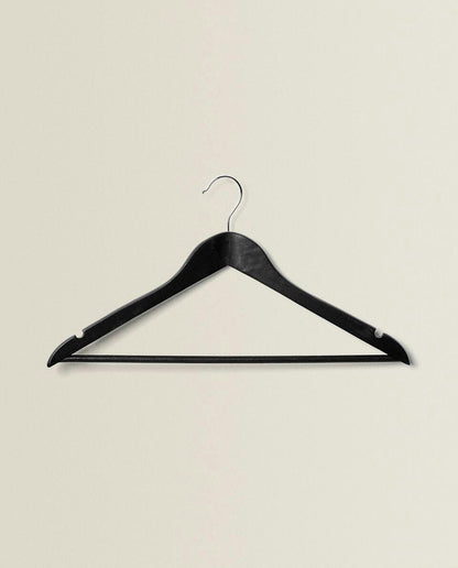 LACQUERED WOODEN HANGER (SET OF 3)