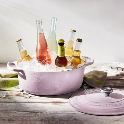 Signature Cast Iron 6.75-quart Shallot Oval Dutch Oven