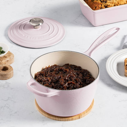 Signature Cast Iron 2.25-quart Shallot Saucepan