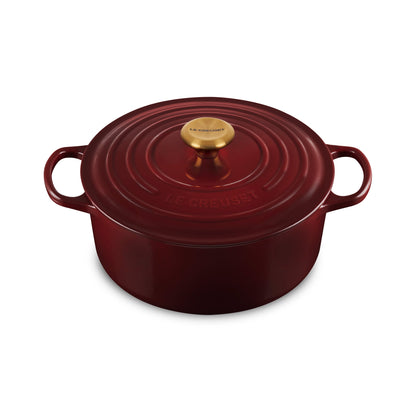 Signature Cast Iron 5.5-quart Rhone Round Dutch Oven
