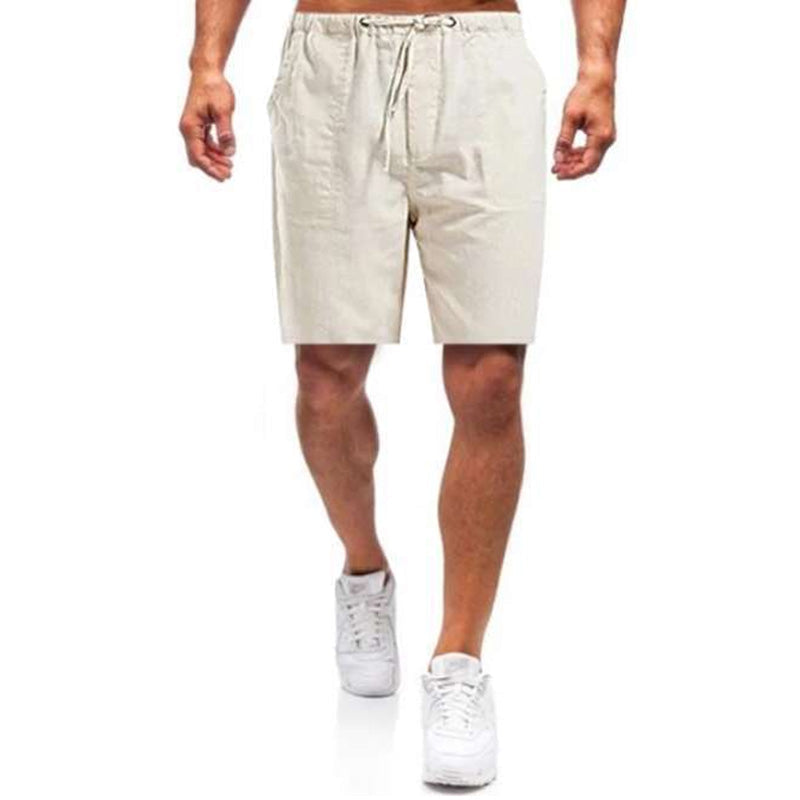 Lässige Herren-Shorts aus Leinen 