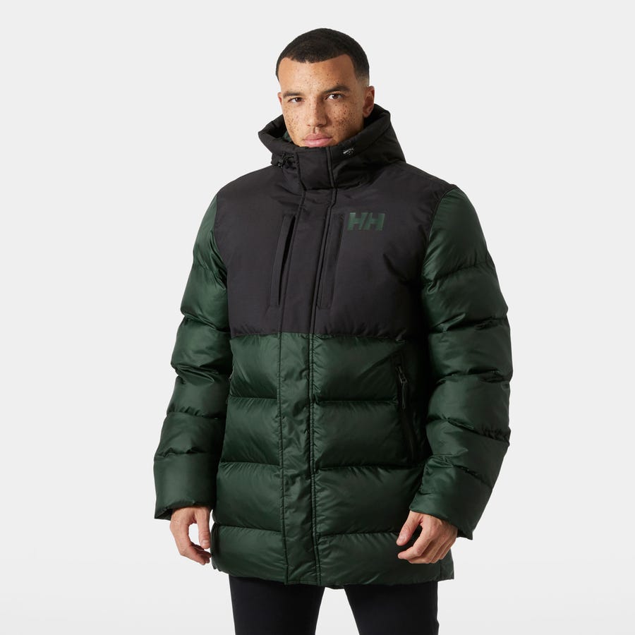 Men's Active Puffy Long Jacket