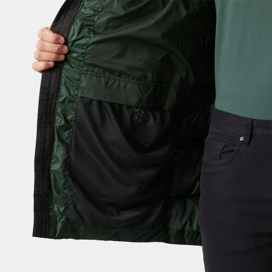 Men's Active Puffy Long Jacket