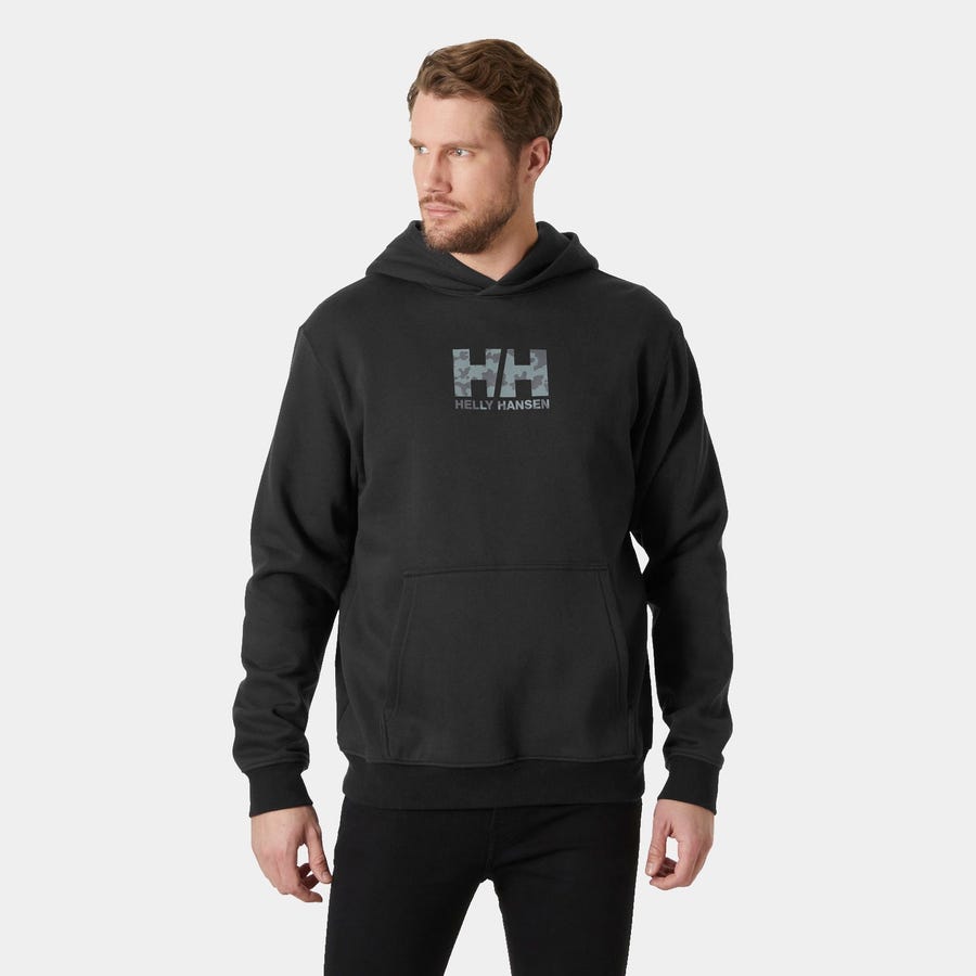Men's Cotton Fleece Graphic Hoodie