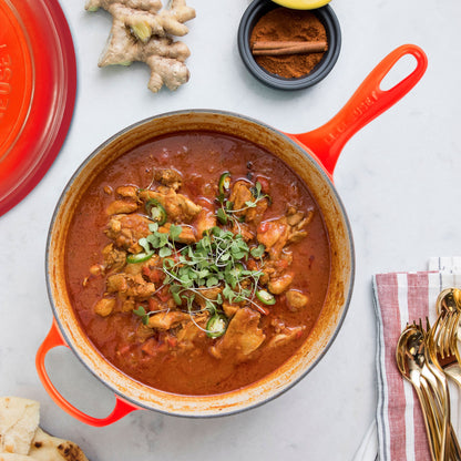 Signature Cast Iron 3.75-quart Flame Cassadou