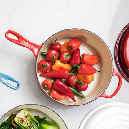 Signature Cast Iron 3.75-quart Cerise Cassadou