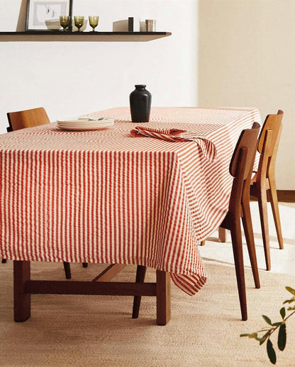 STRIPED TABLECLOTH