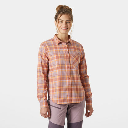 Women's Lokka Organic Flannel Long Sleeve Shirt