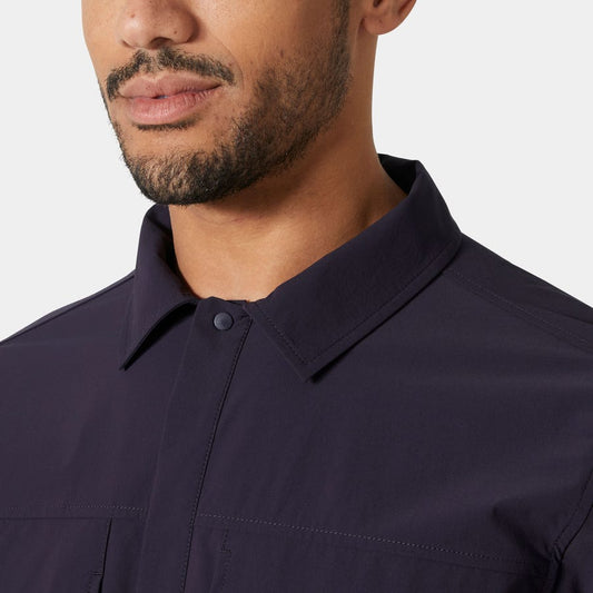 Men's AWE Short Sleeve Softshell Overshirt