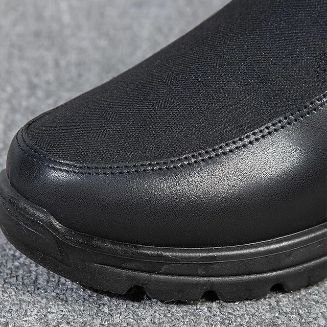 (Zeitlich begrenzter Rabatt 49 % Rabatt) Bequeme, leichte Winterschuhe aus Wolle mit Fußgewölbeunterstützung für Herren, wasserdicht, rutschfest, warm, Schneeschuhe 