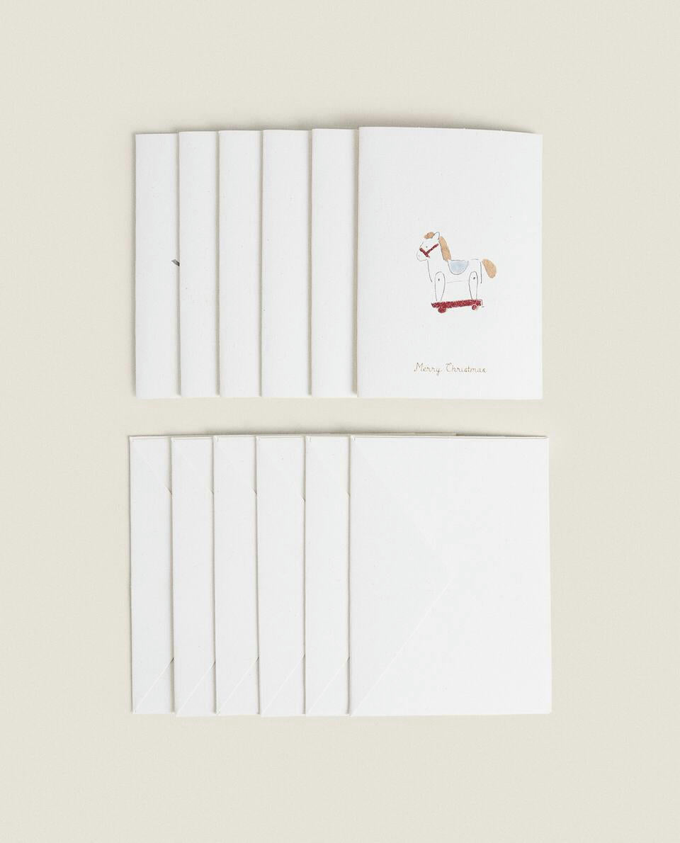 PACK OF CHILDREN’S CHRISTMAS POSTCARDS (PACK OF 6)