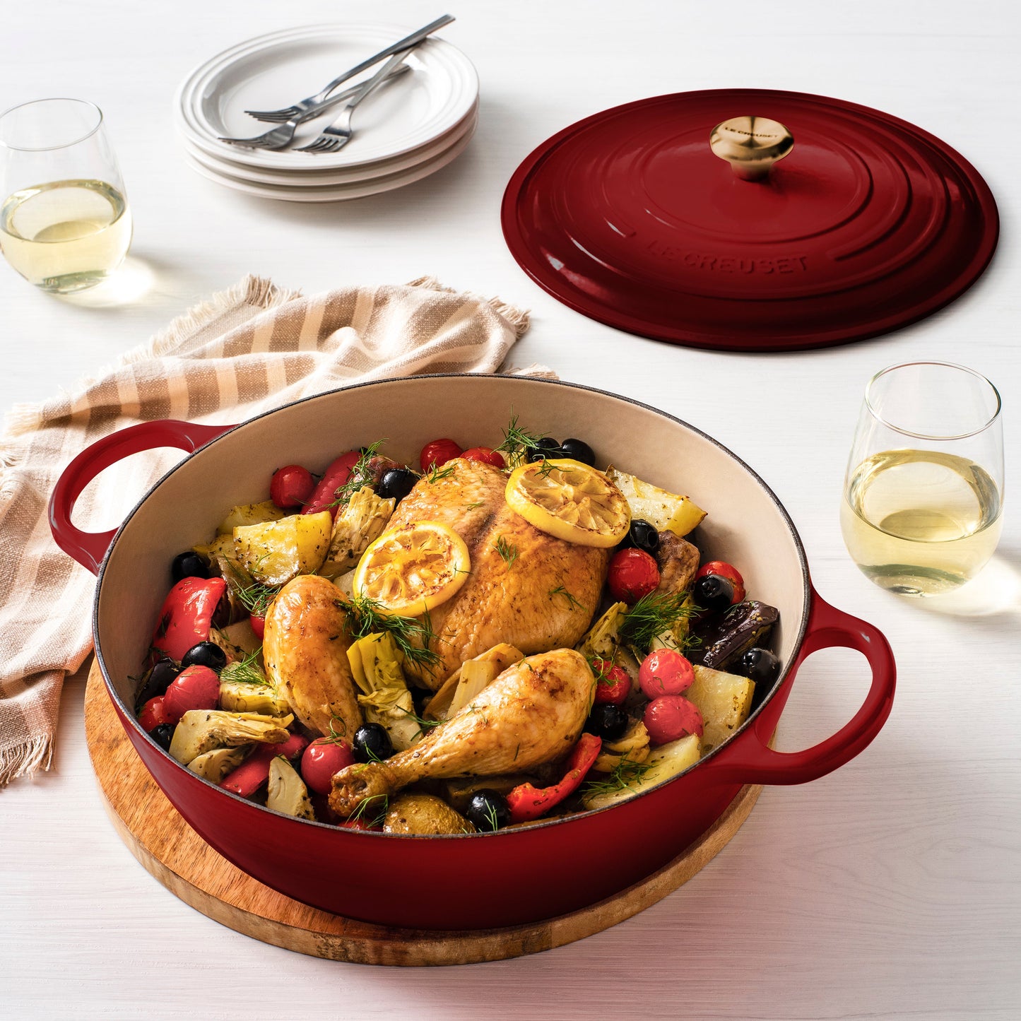 Signature Cast Iron 7.5-quart Rhone Chef's Oven
