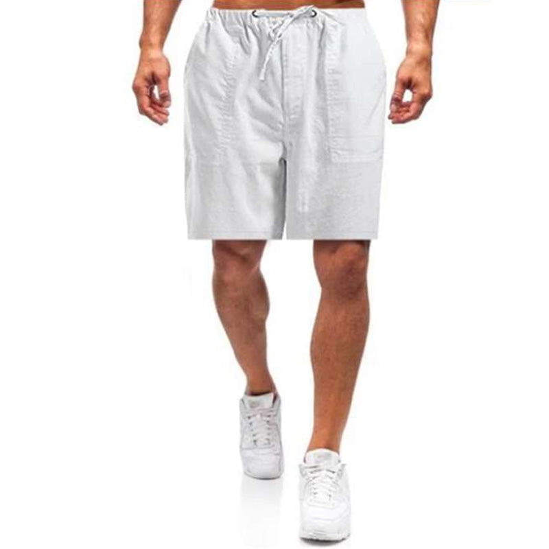 Lässige Herren-Shorts aus Leinen 