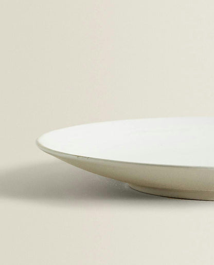 STONEWARE DESSERT PLATE