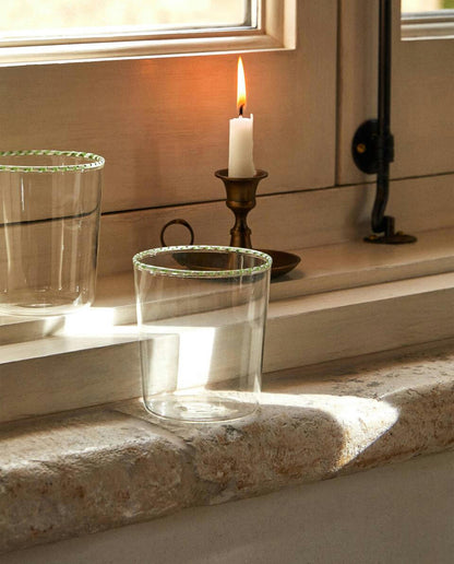 CANDY CANE TUMBLER AND BOWL SET