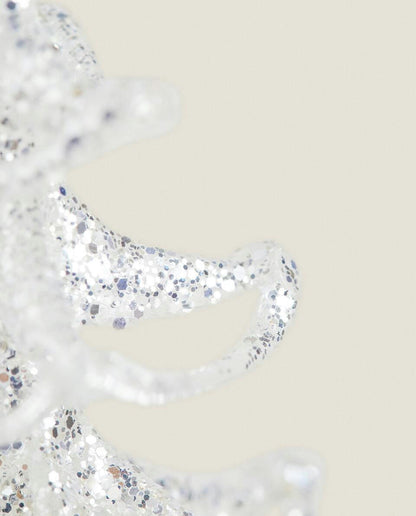 GLASS CHRISTMAS TREE DECORATION