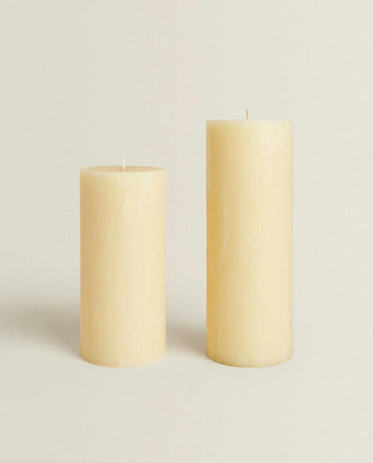 LONG CYLINDRICAL CANDLE
