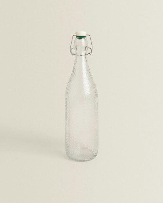 BOTTLE WITH CERAMIC STOPPER