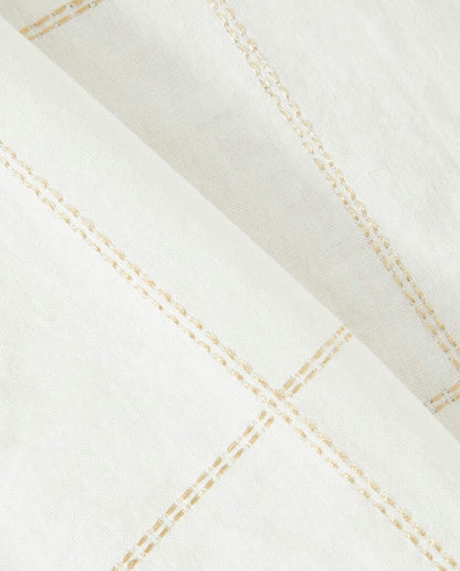 CHRISTMAS CHAIN LINEN TABLECLOTH