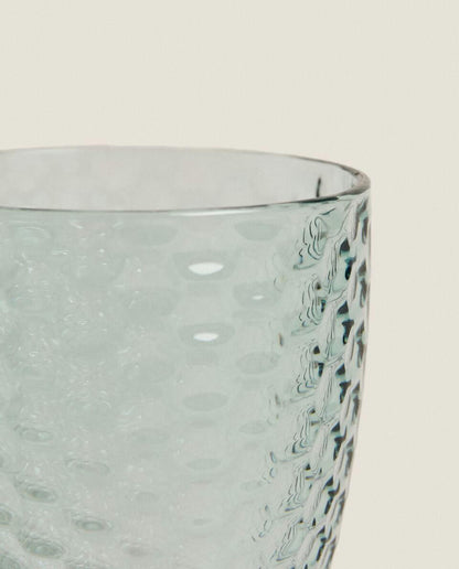 RAISED HONEYCOMB DESIGN TUMBLER