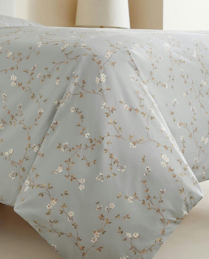 FLORAL PRINT DUVET COVER
